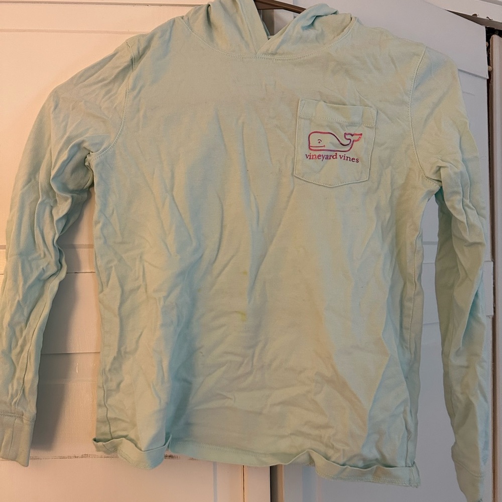 Girls Vineyard Vines long sleeve with hood